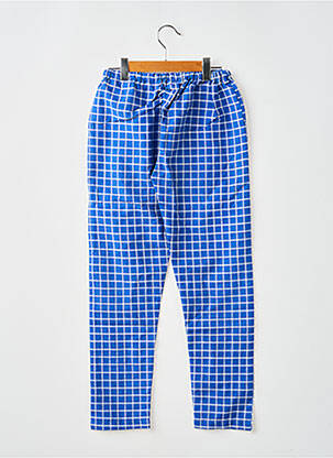 Pantalon droit bleu LUCAS DU TERTRE fille