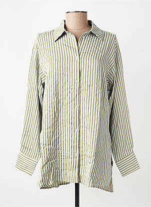 Chemise manches longues vert MSCH COPENHAGEN femme