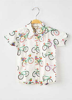 Chemise manches courtes multicolore LUCAS DU TERTRE garçon