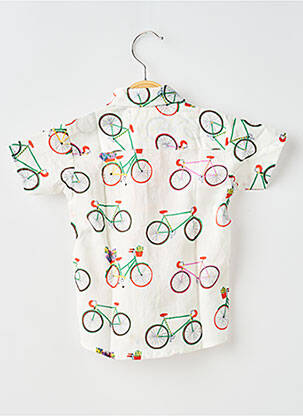 Chemise manches courtes multicolore LUCAS DU TERTRE garçon