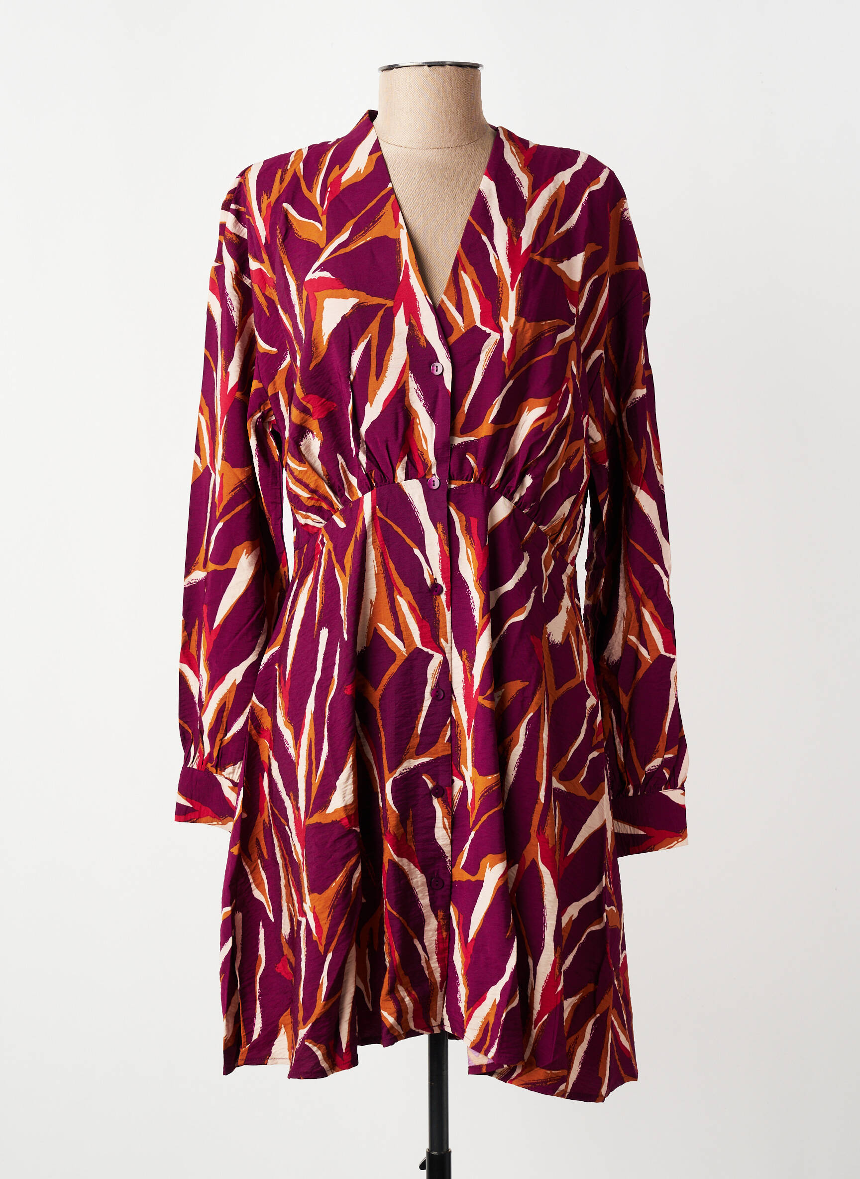 Robe courte violet VILA femme