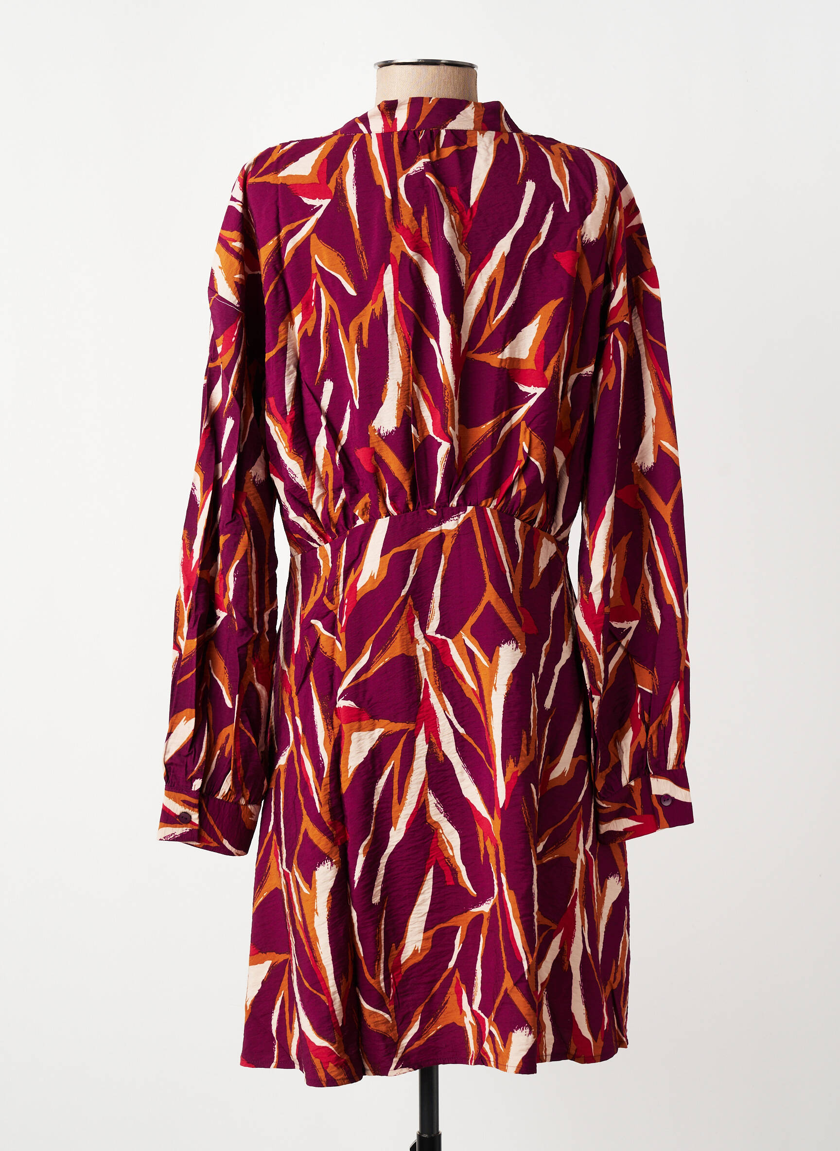 Robe courte violet VILA femme