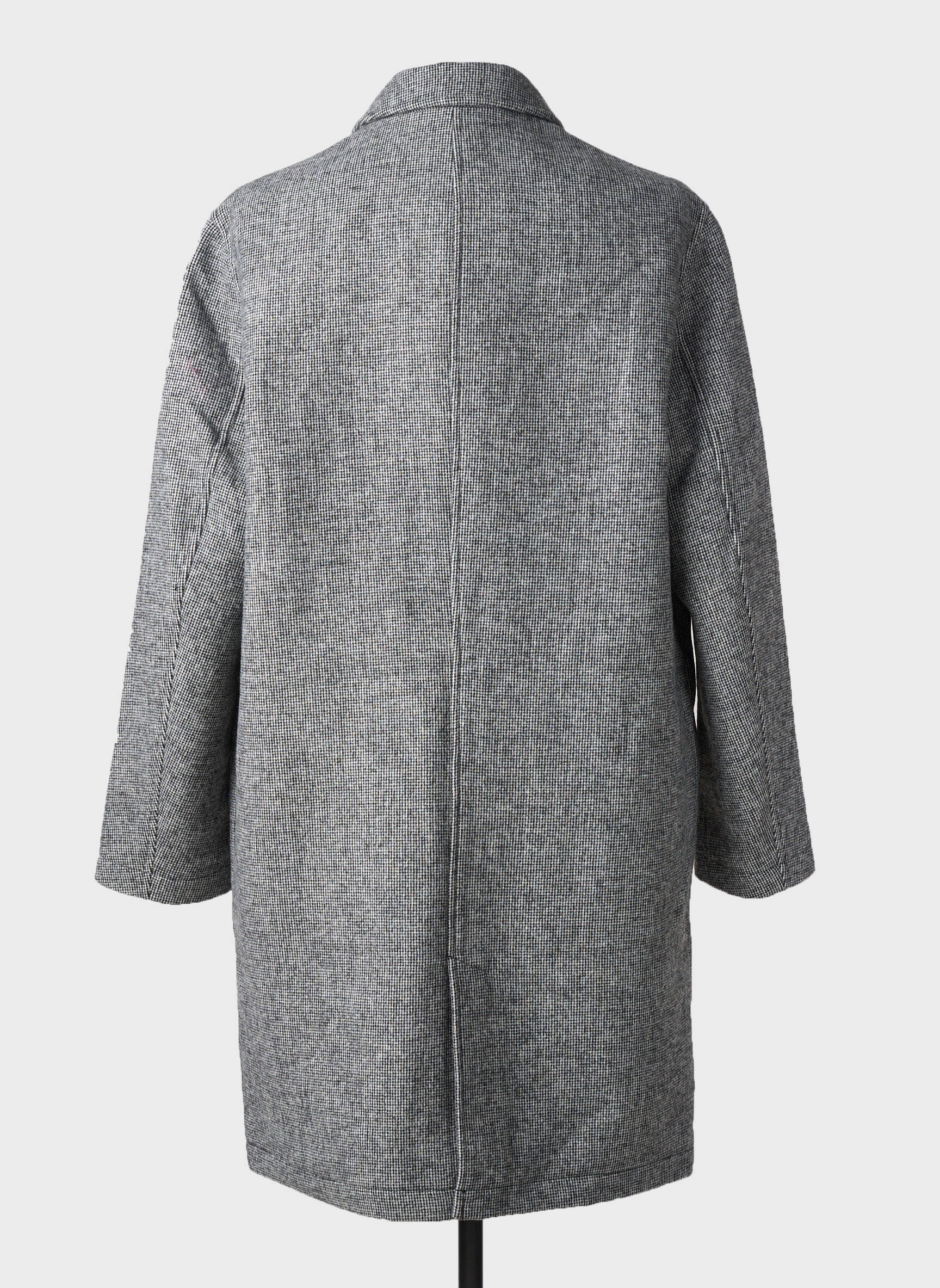 Manteau long noir MINIMUM homme