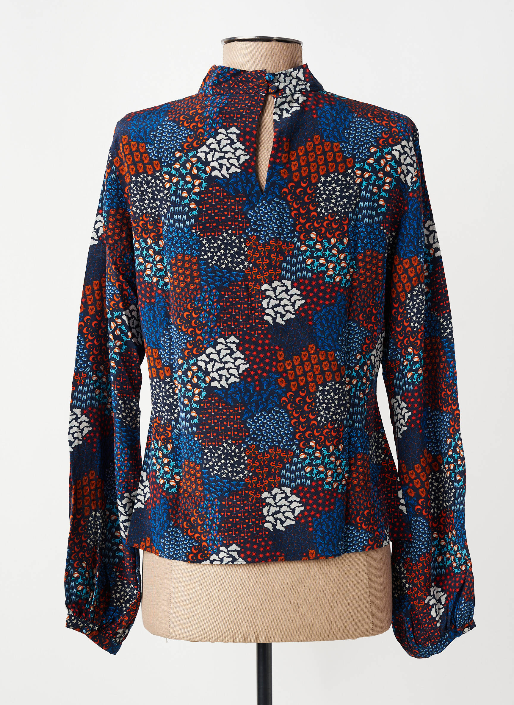 Top bleu SOI PARIS femme