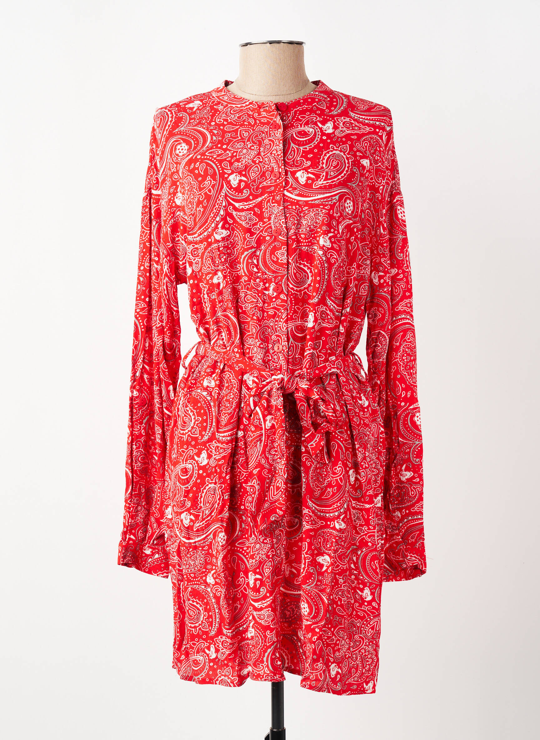 Robe courte rouge VILA femme