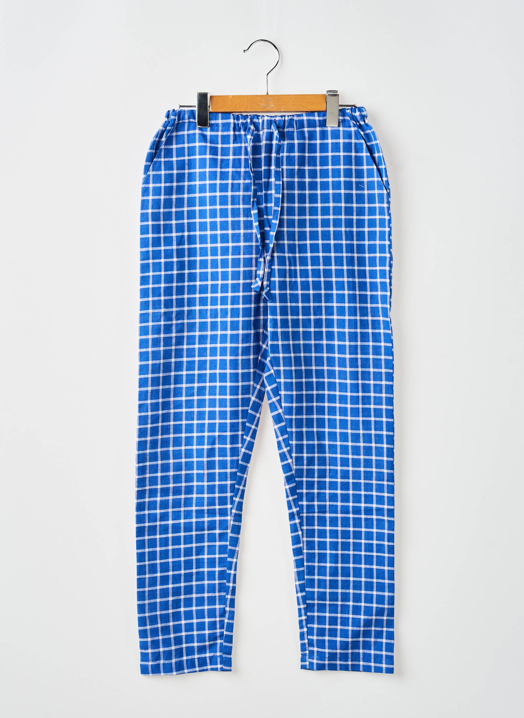 Pantalon droit bleu LUCAS DU TERTRE fille