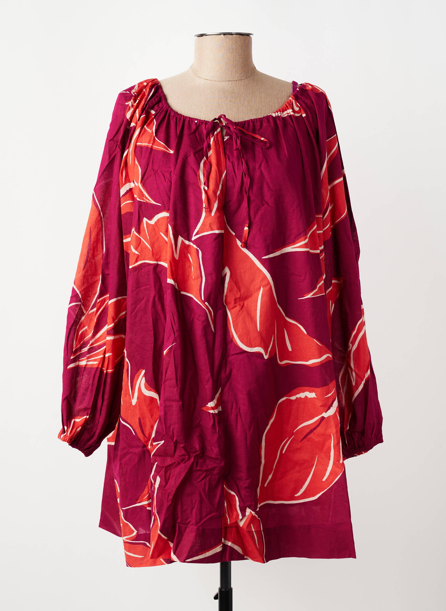 Robe courte rose GRACE & MILA femme