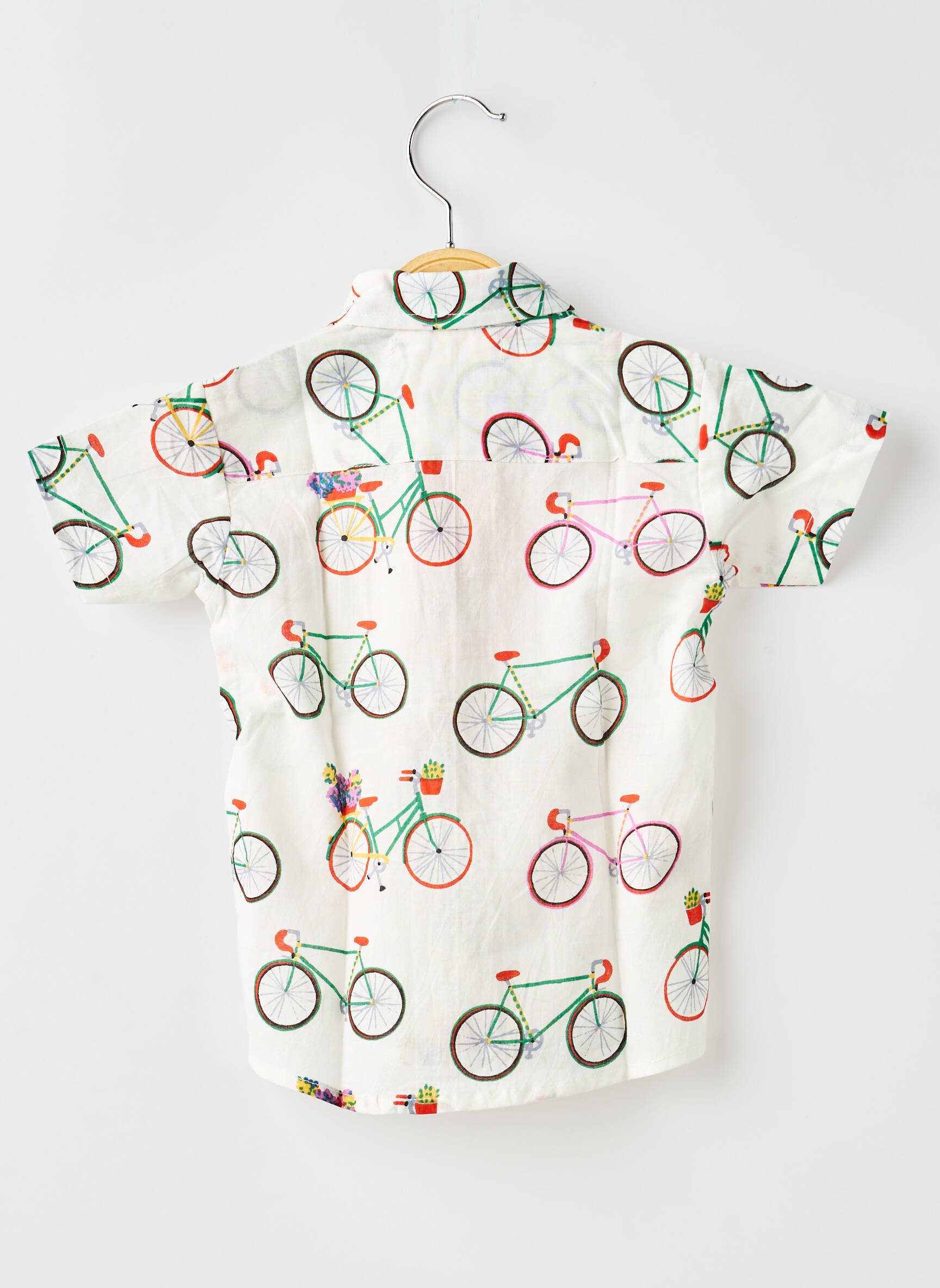 Chemise manches courtes multicolore LUCAS DU TERTRE garçon