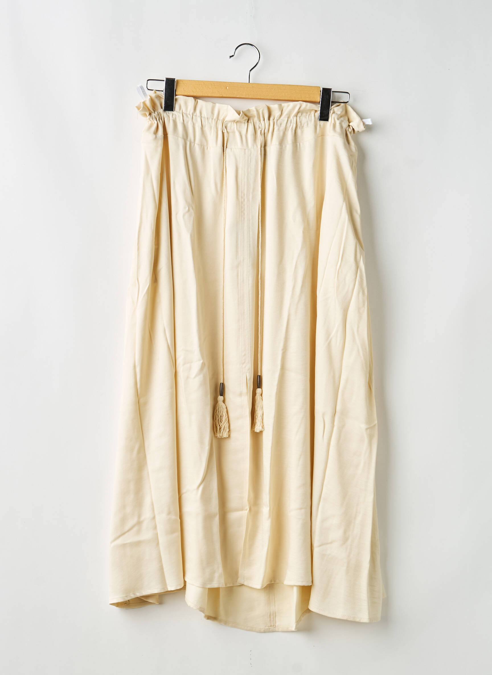 Jupe longue beige MAT FASHION femme