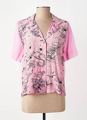 Chemise manches courtes rose PAUL SMITH femme