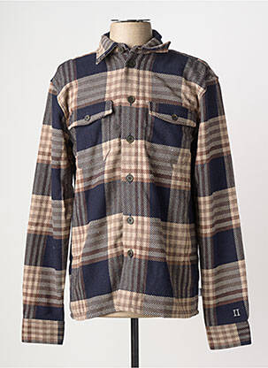 Chemise manches longues bleu LES DEUX homme