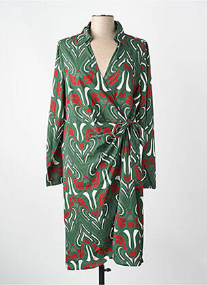 Robe courte vert EVOKED VILA femme