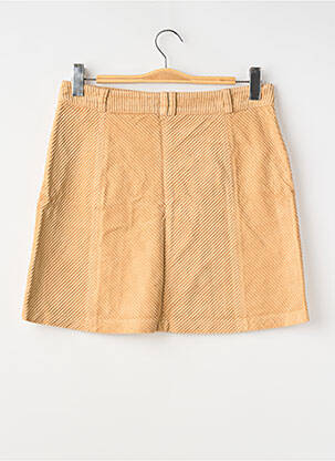 Jupe courte beige EMILE ET IDA femme