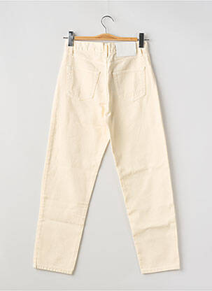 Jeans coupe droite blanc MARGAUX LONNBERG femme