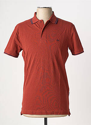 Polo marron SELECTED homme