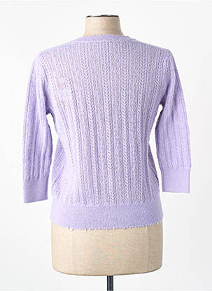 Pull violet BELLEROSE femme