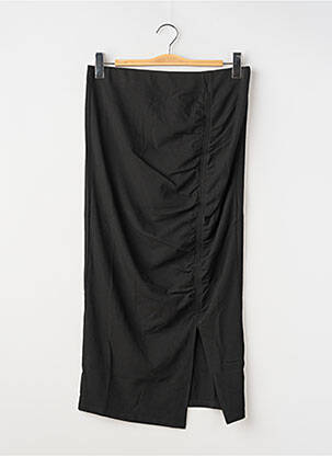Jupe mi-longue noir SUPERMOM femme