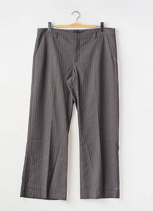 Pantalon droit gris GINA TRICOT femme