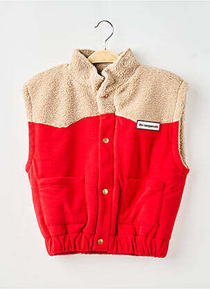 Polaire rouge THE CAMPAMENTO fille