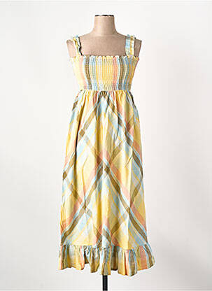 Robe mi-longue multicolore THE NEW SOCIETY femme