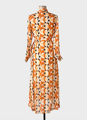 Robe longue beige SWILDENS femme