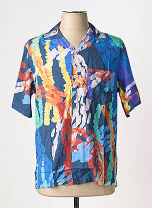 Chemise manches courtes multicolore PORTUGUESE FLANNEL homme