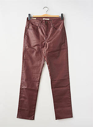 Pantalon slim marron LEVI'S femme