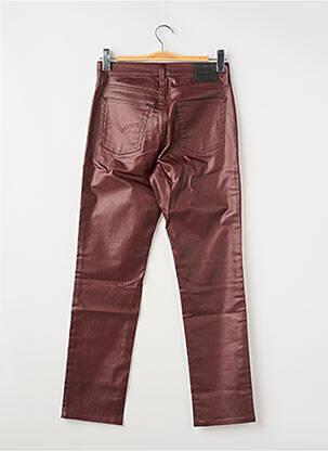 Pantalon slim marron LEVI'S femme