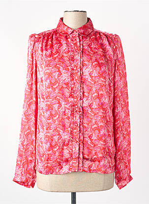 Chemise manches longues rose VILA femme