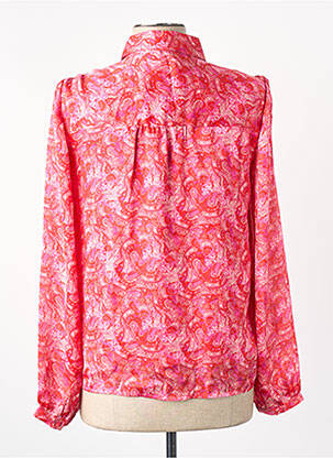 Chemise manches longues rose VILA femme