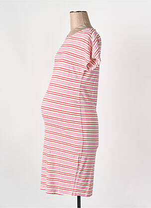 Robe maternité rose NOPPIES femme