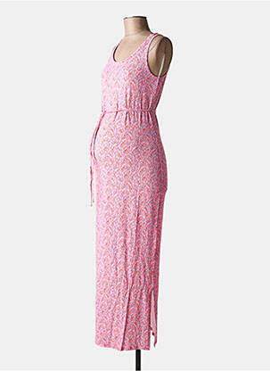 Robe maternité imprimé rose NOPPIES femme
