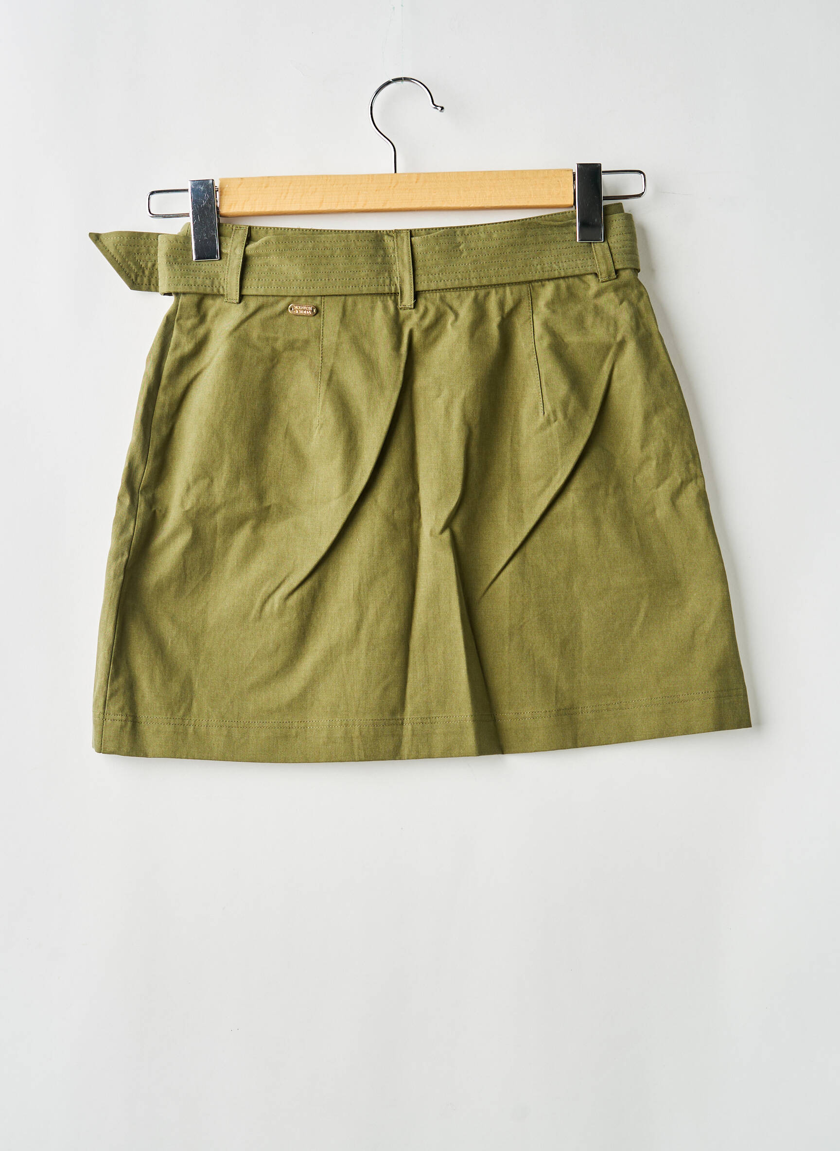 Jupe courte vert SCOTCH & SODA femme