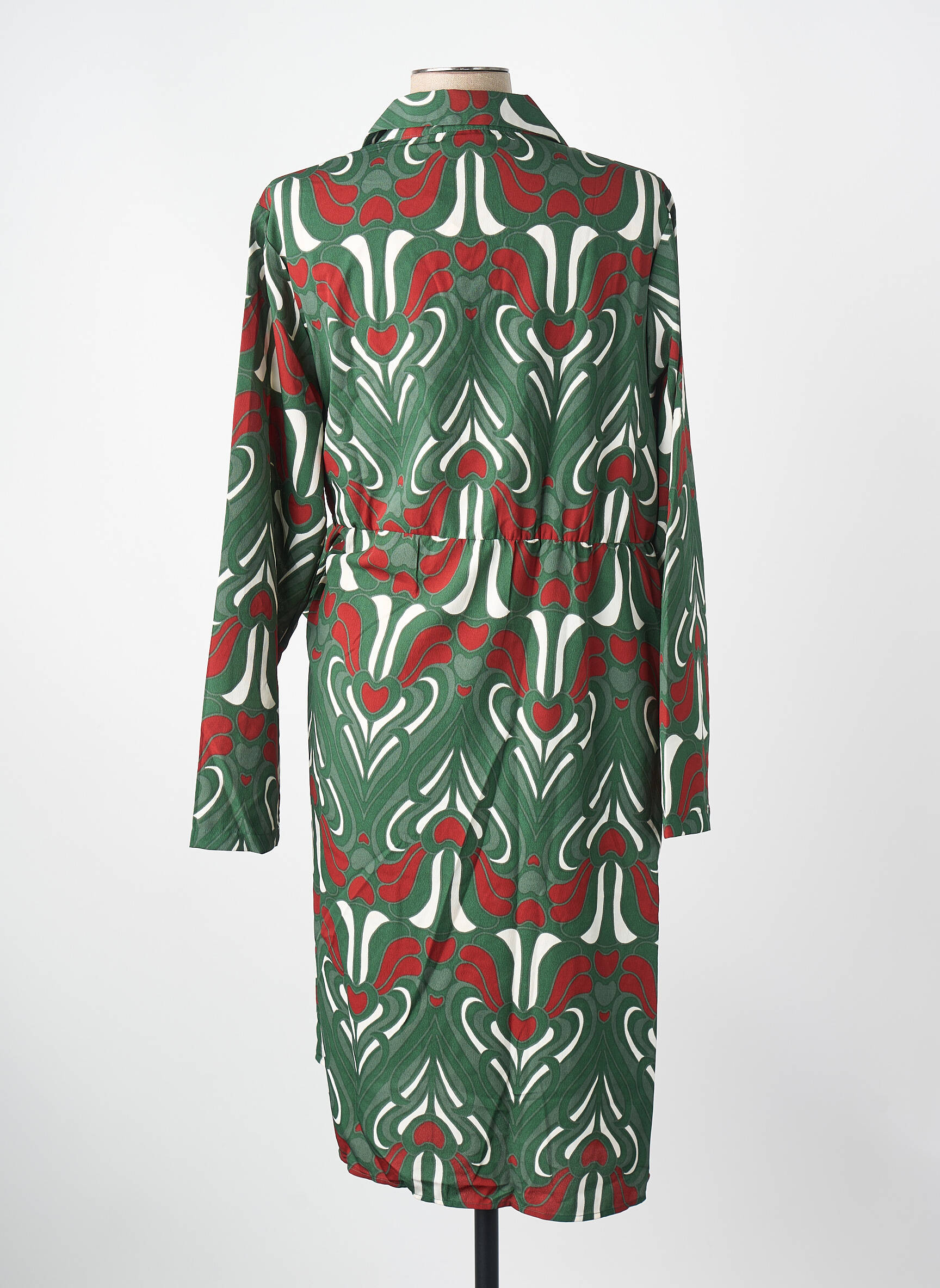 Robe courte vert EVOKED VILA femme