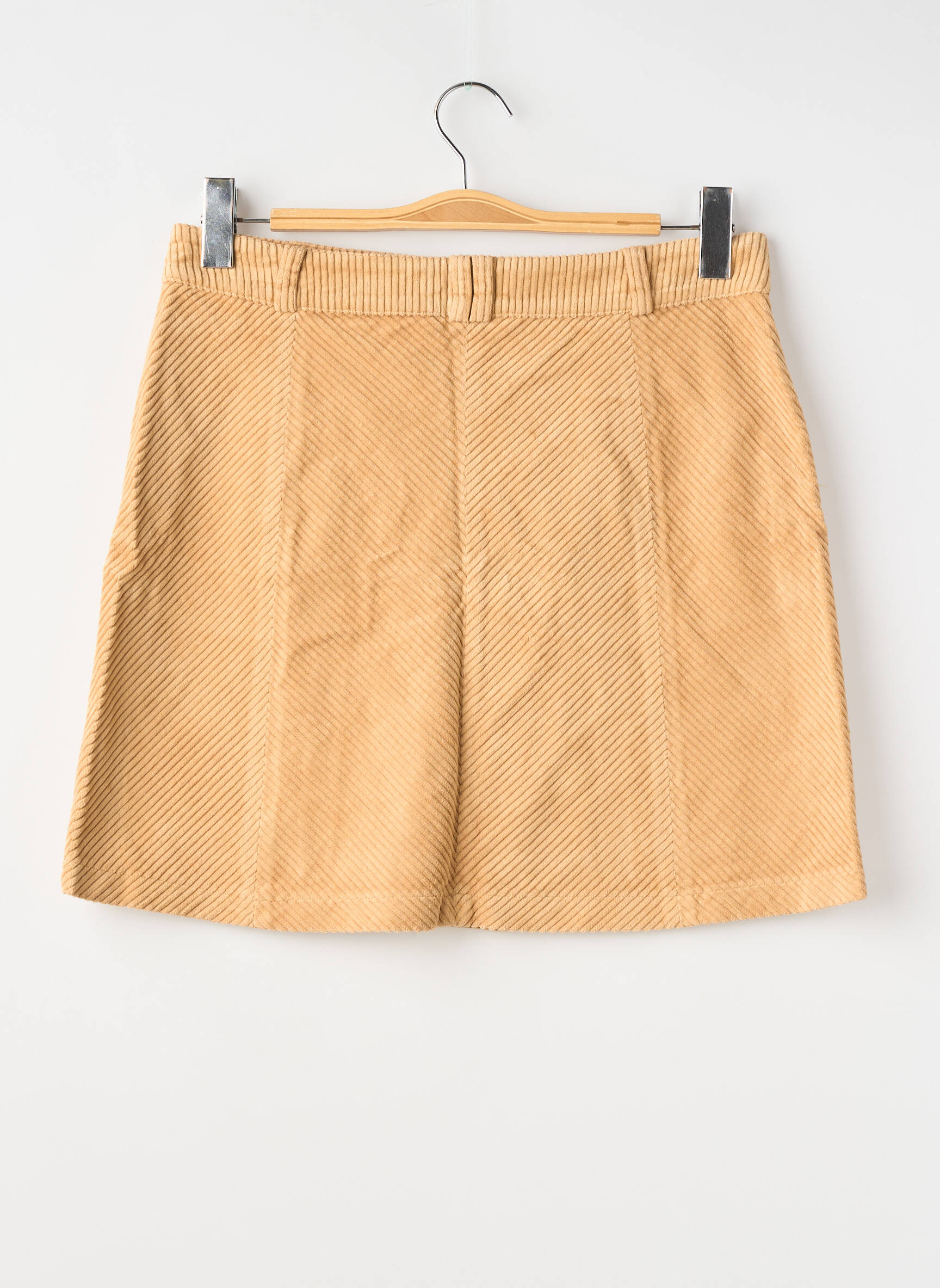 Jupe courte beige EMILE ET IDA femme