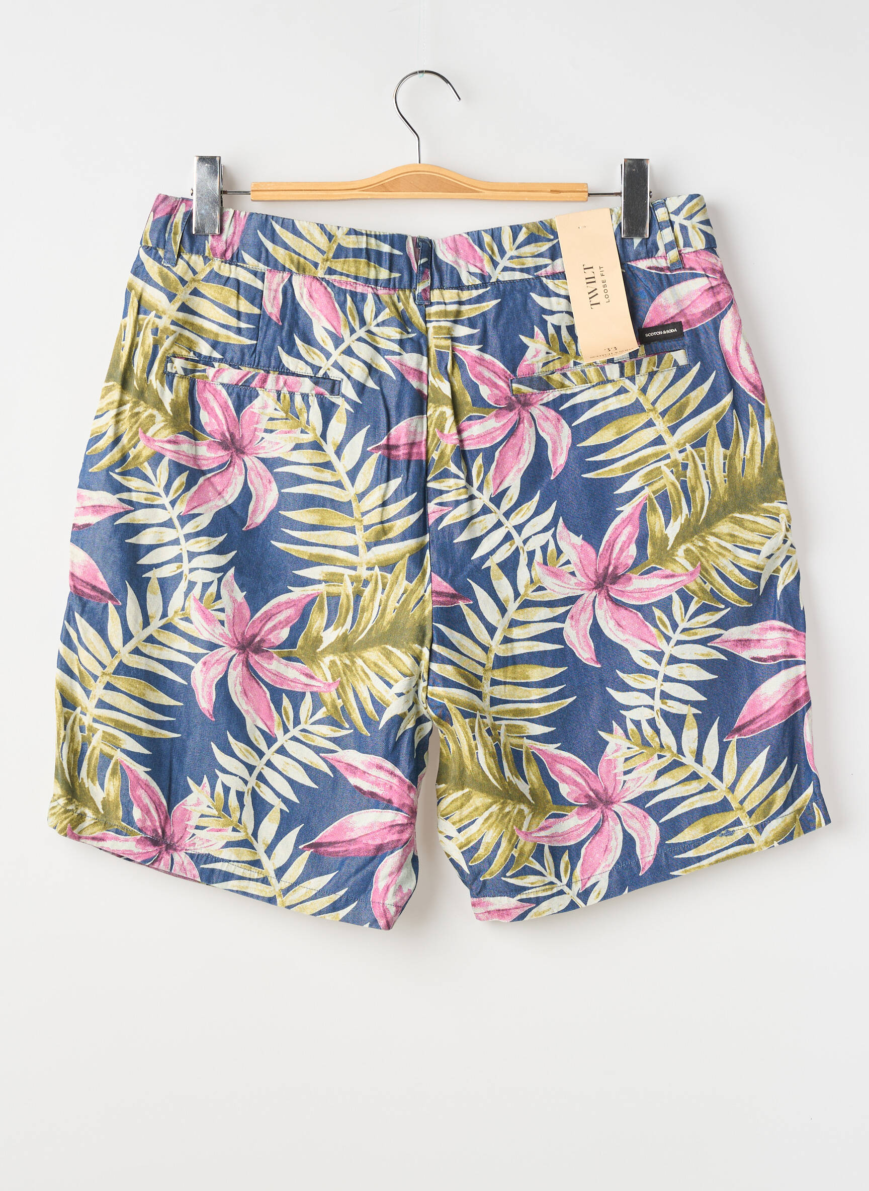 Bermuda noir SCOTCH & SODA homme