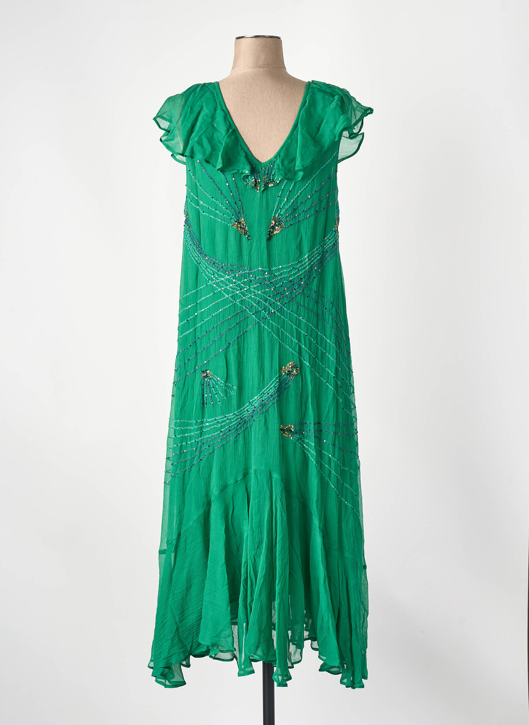 Robe longue vert MES DEMOISELLES...PARIS femme