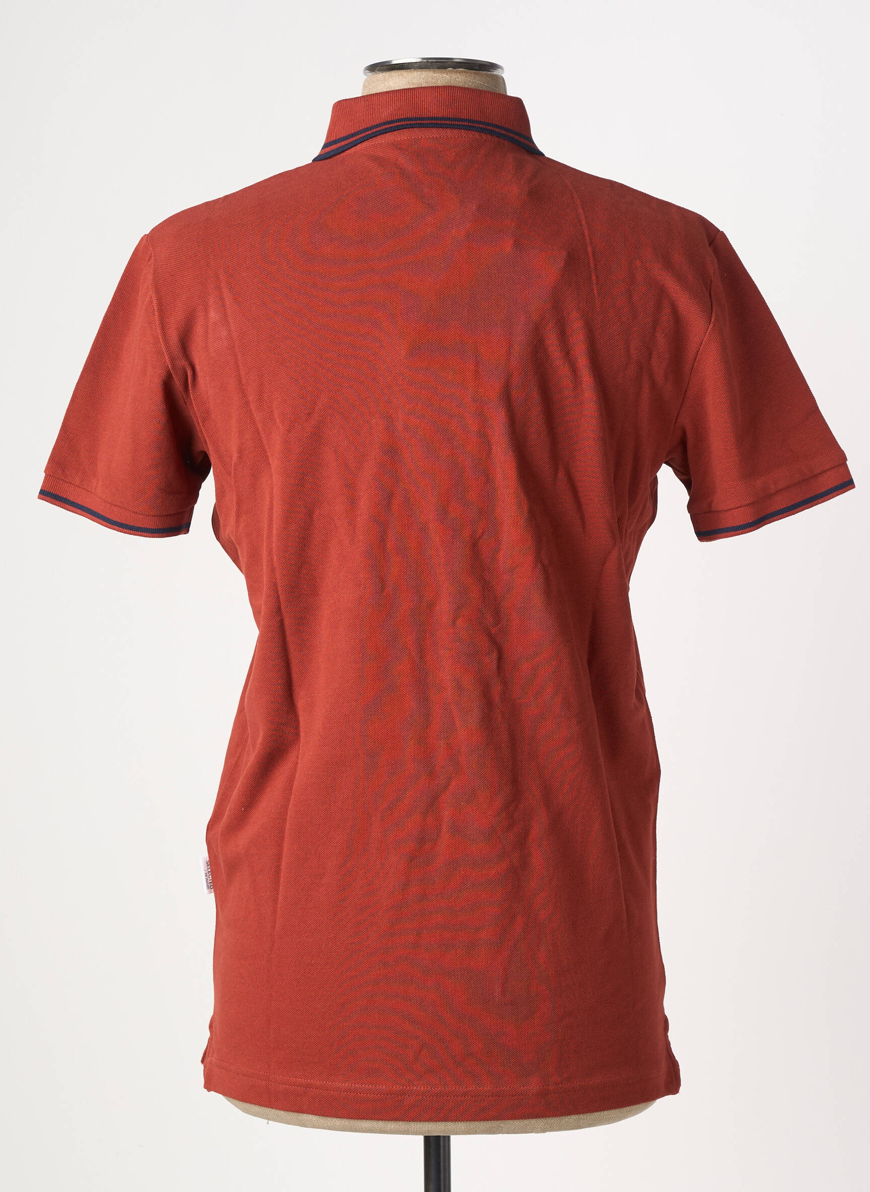 Polo marron SELECTED homme