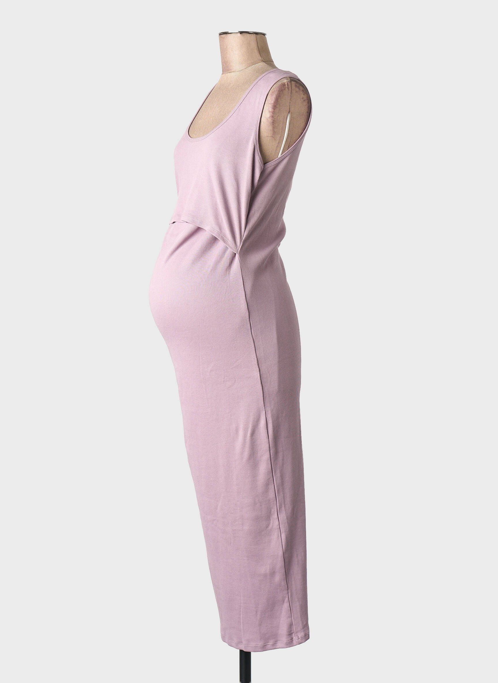 Robe mi-longue violet BOOB femme