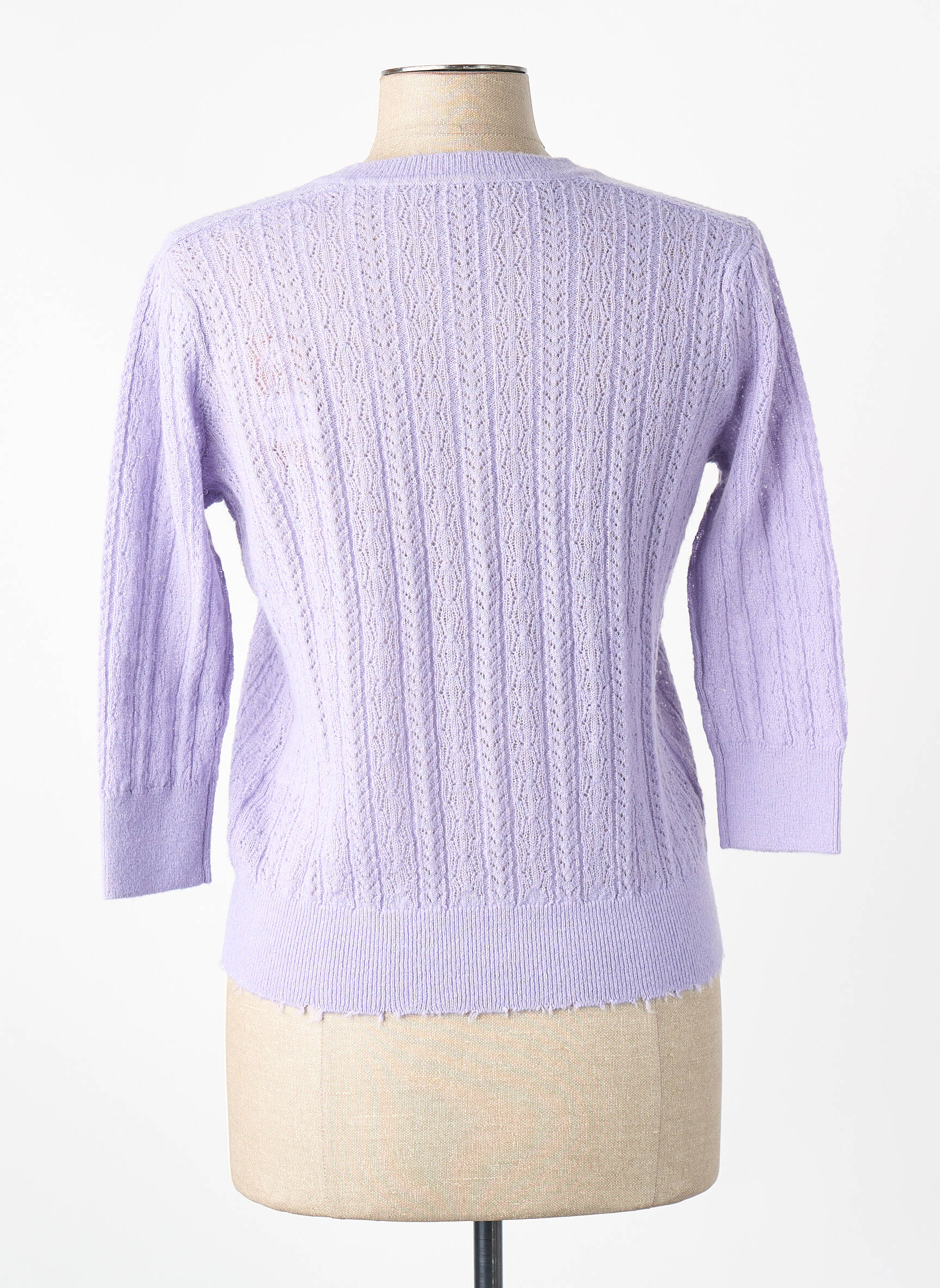 Pull violet BELLEROSE femme