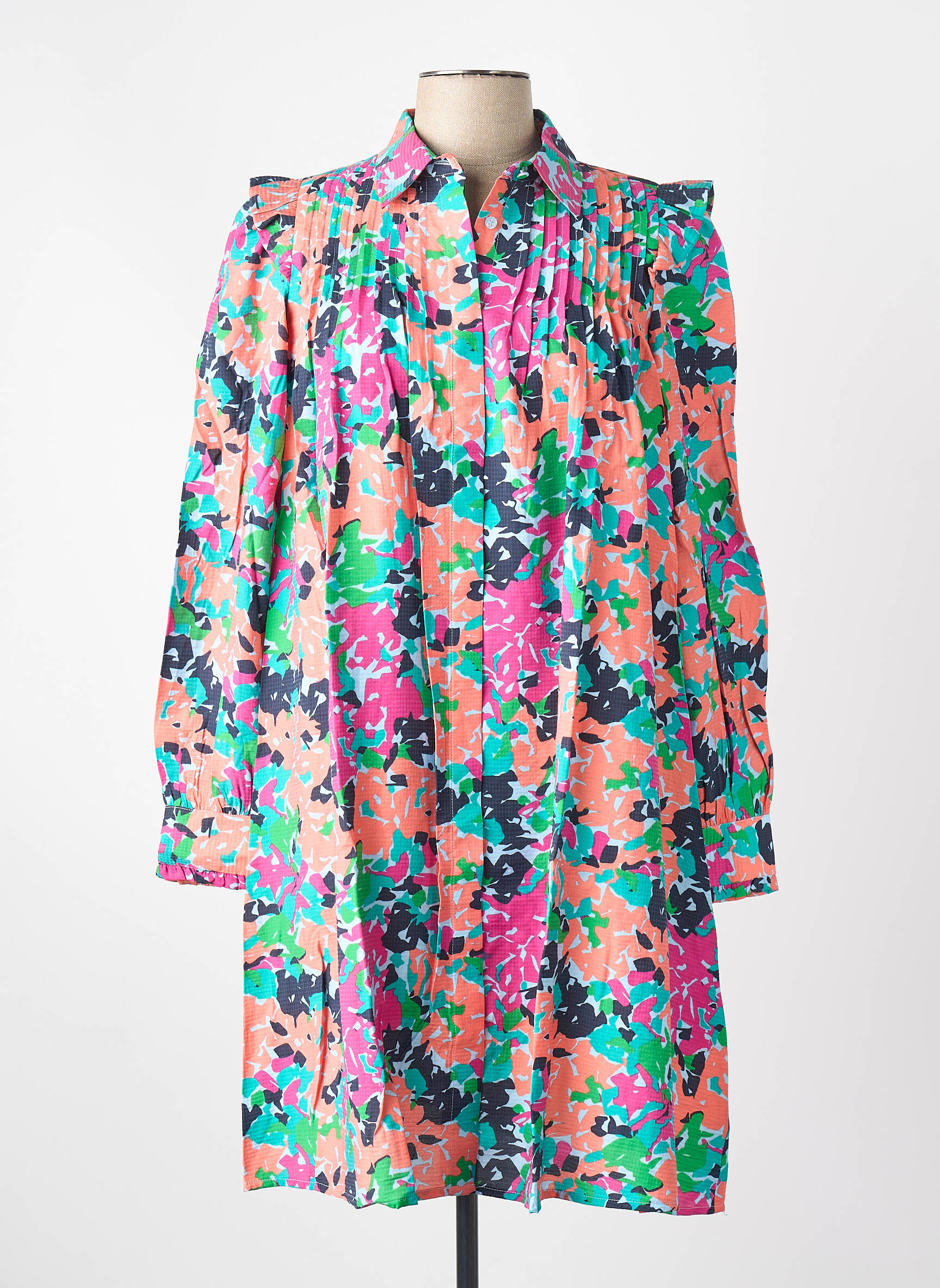 Robe courte bleu Y.A.S femme