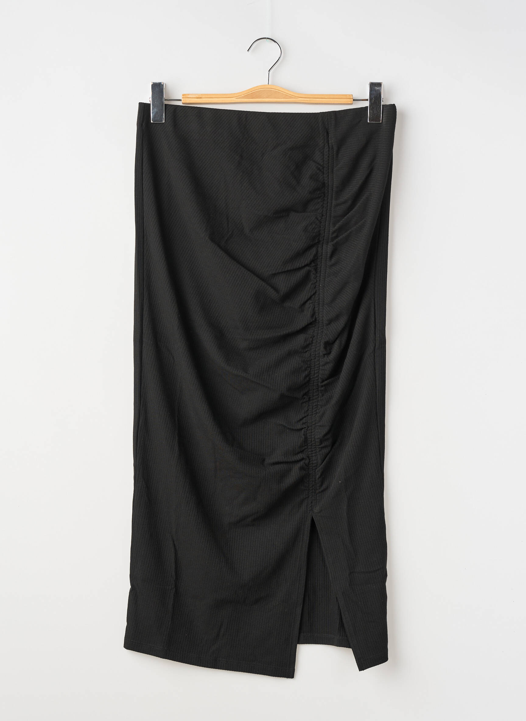 Jupe mi-longue noir SUPERMOM femme