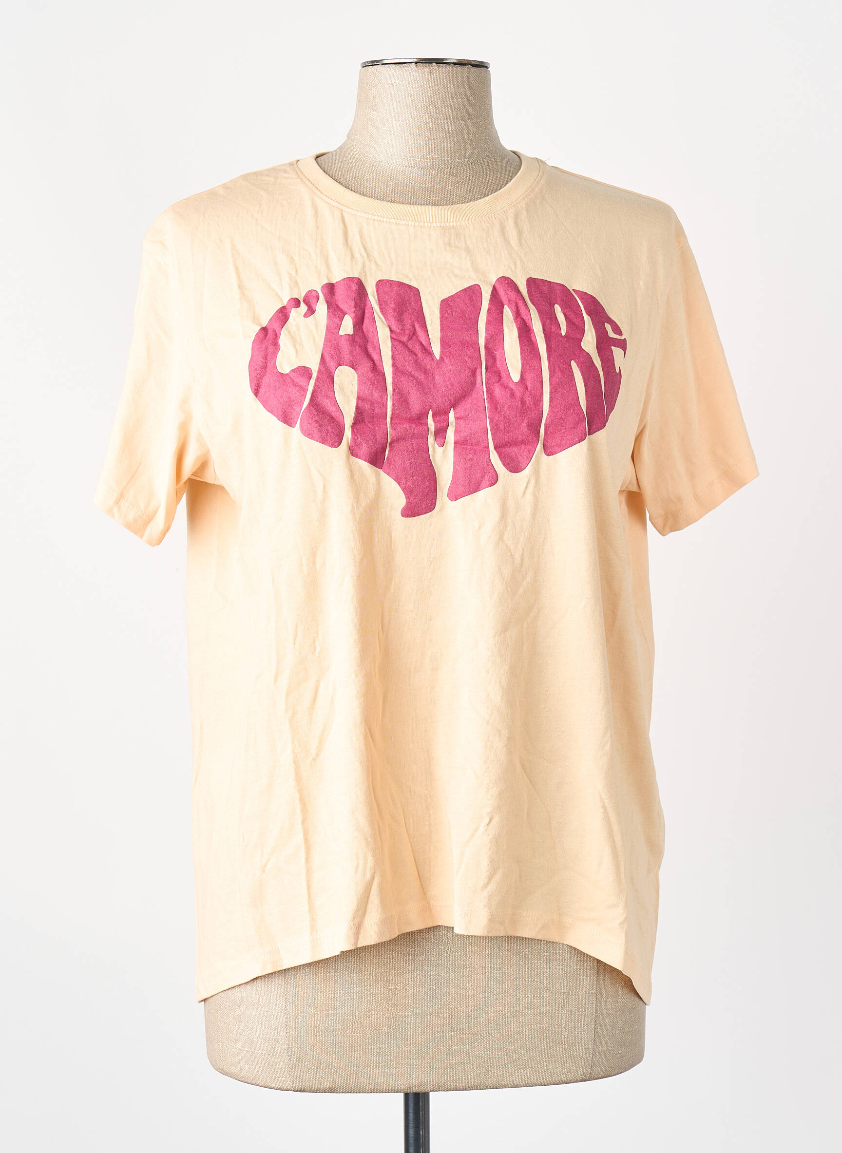 T-shirt beige SWILDENS femme