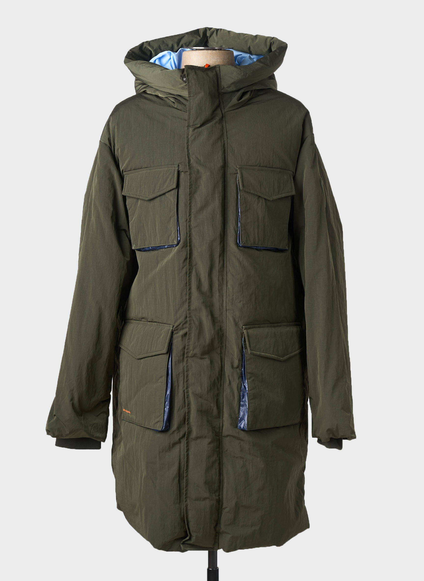 Parka vert GERTRUDE homme