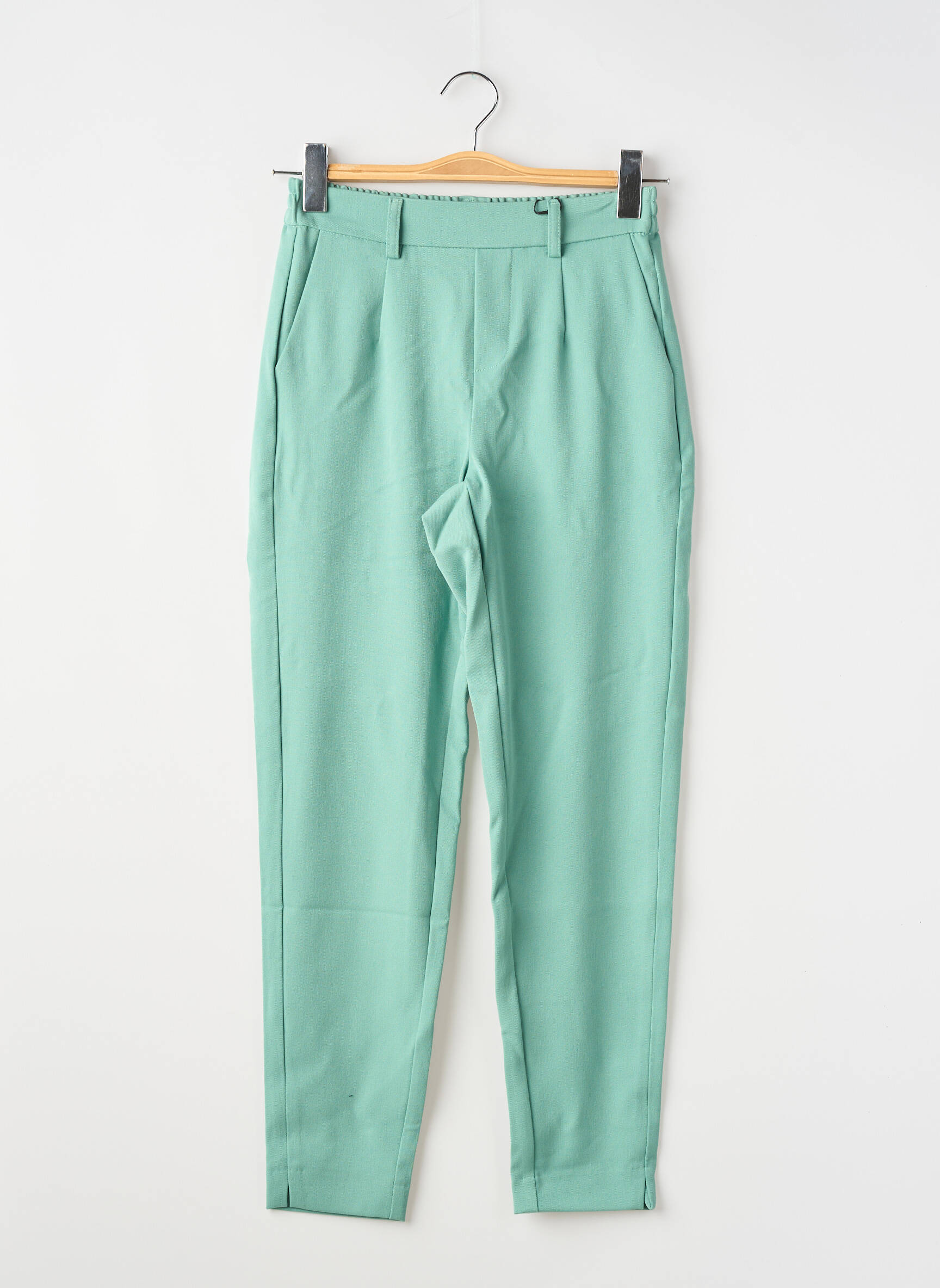 Pantalon slim vert OBJECT femme