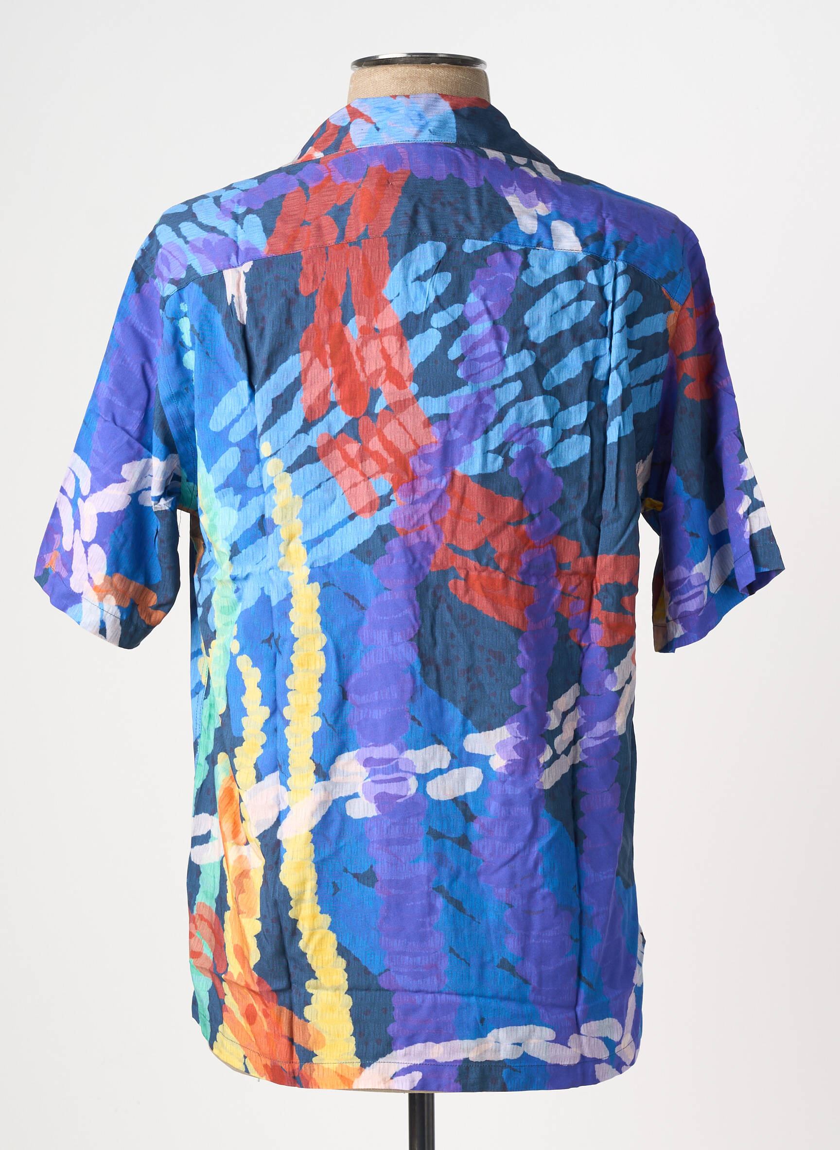 Chemise manches courtes multicolore PORTUGUESE FLANNEL homme