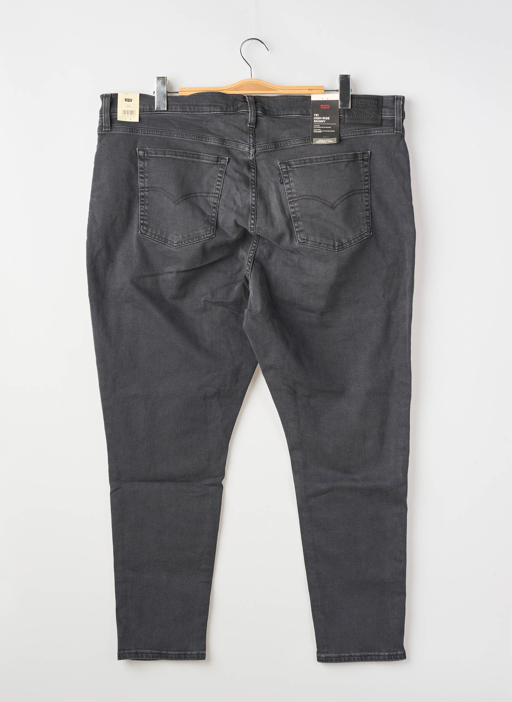 Jeans skinny noir LEVI'S femme