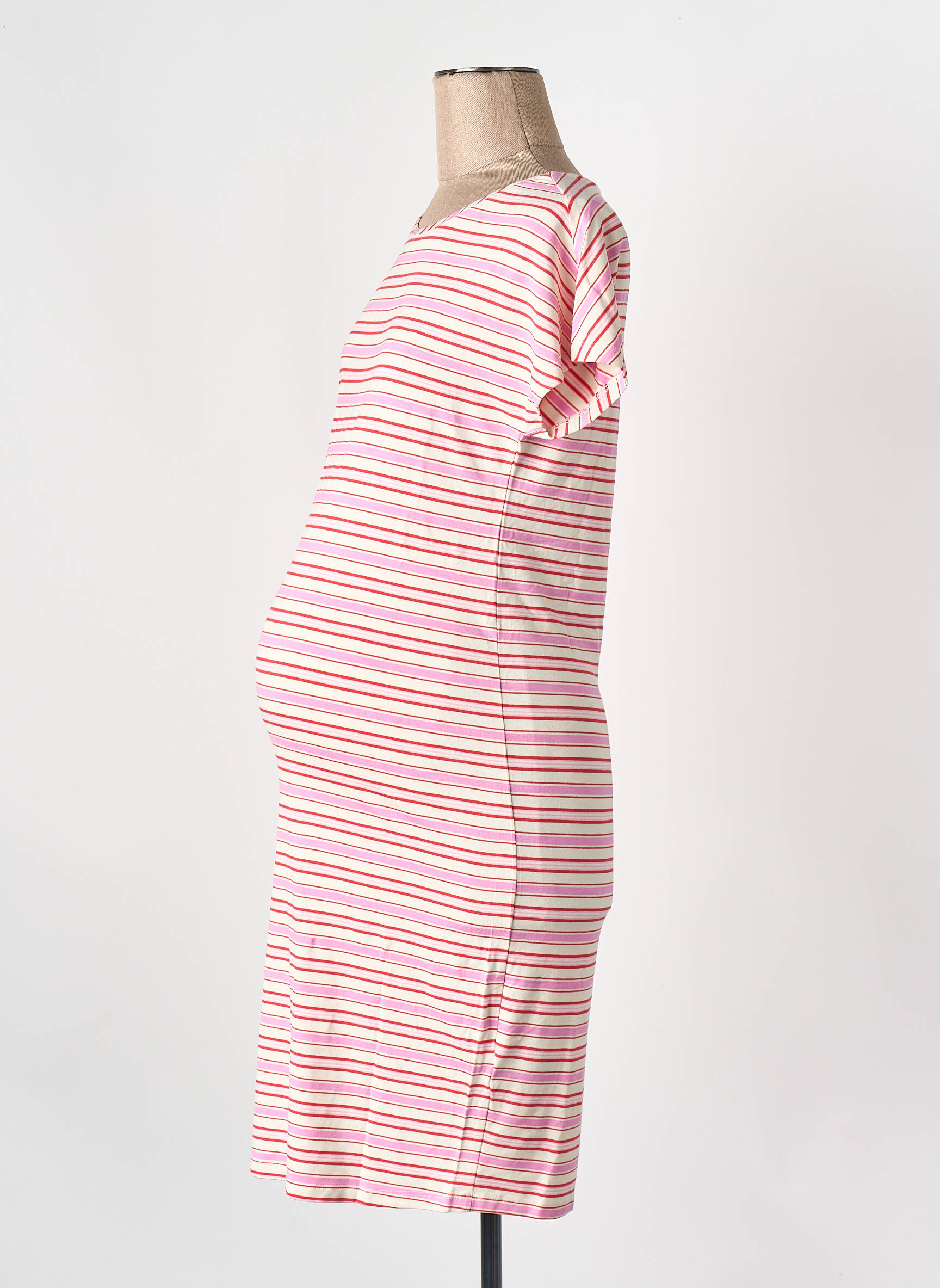 Robe maternité rose NOPPIES femme