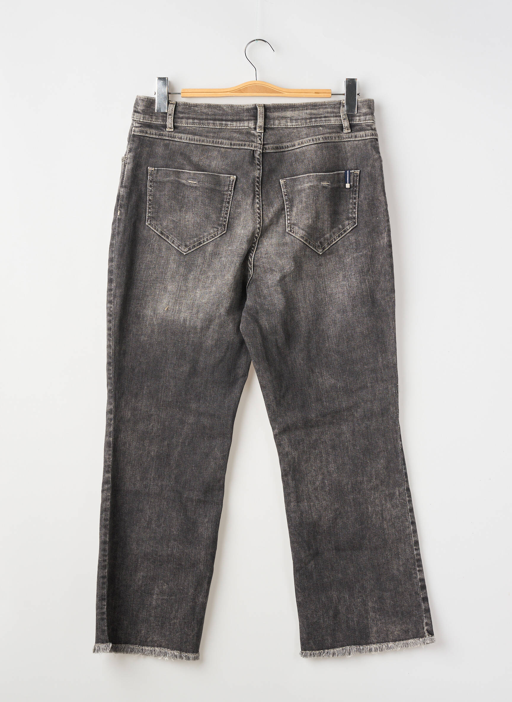 Jeans coupe droite noir PERSONA BY MARINA RINALDI femme