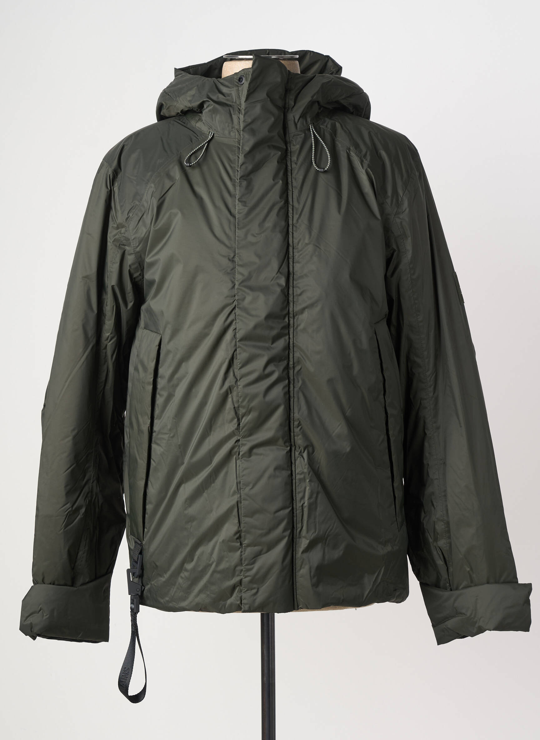 Parka vert RAINS homme